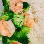 Best Steamed Shrimp w. Broccoli in Rochester, MN